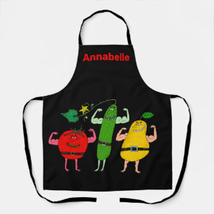 Vegetarier Gemüse Rock Personalisieren Schürze