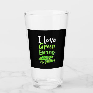 Vegetarier I Liebe Grüne Bohnen Glas