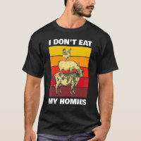 Vegetarier, ich esse meine Heime nicht, lustiger V