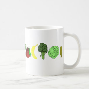 Vegetarier Kaffeetasse