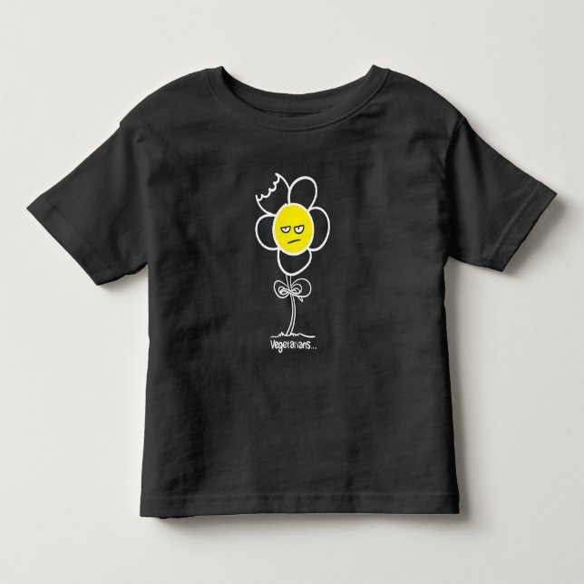 Vegetarier... Kleinkind T-shirt (Vorderseite)