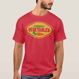 Vegetarier mit Gemüse T-Shirt