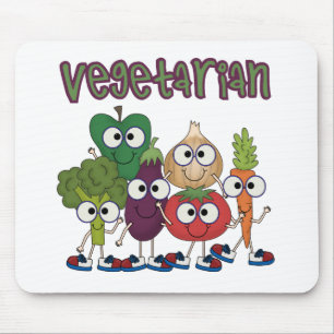 Vegetarier Mousepad