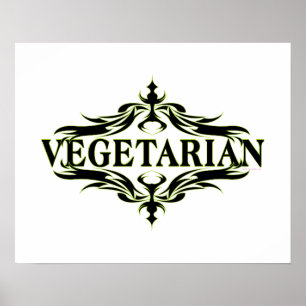 Vegetarier Poster