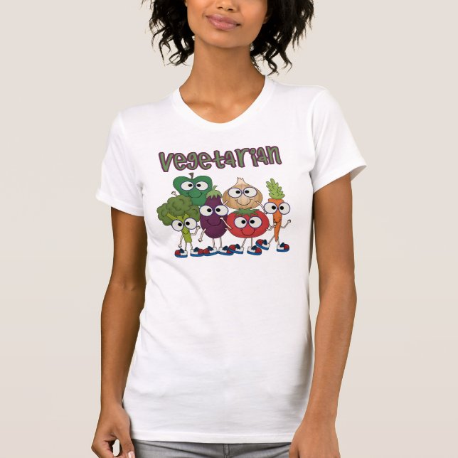 Vegetarier T-Shirt (Vorderseite)