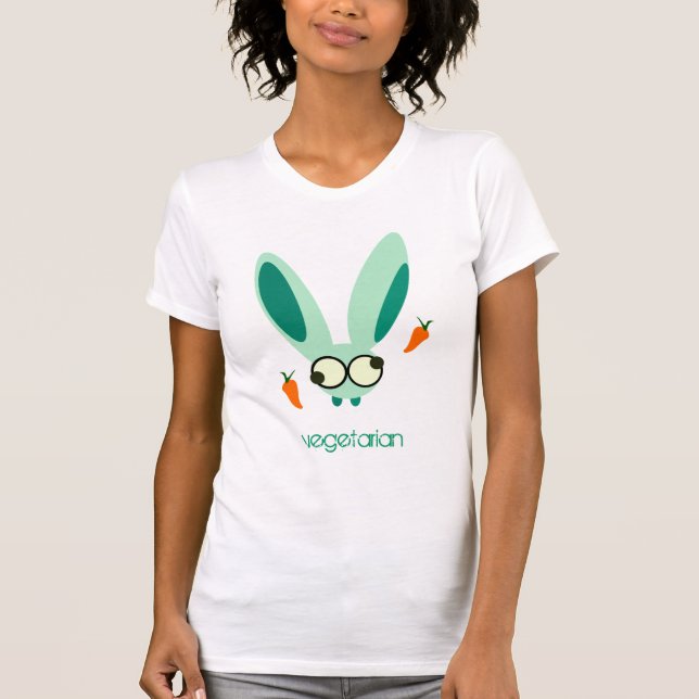 Vegetarier T-Shirt (Vorderseite)