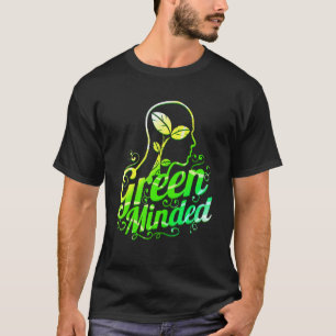 Vegetarisch Grüne Gesinnung Vegan werden T-Shirt