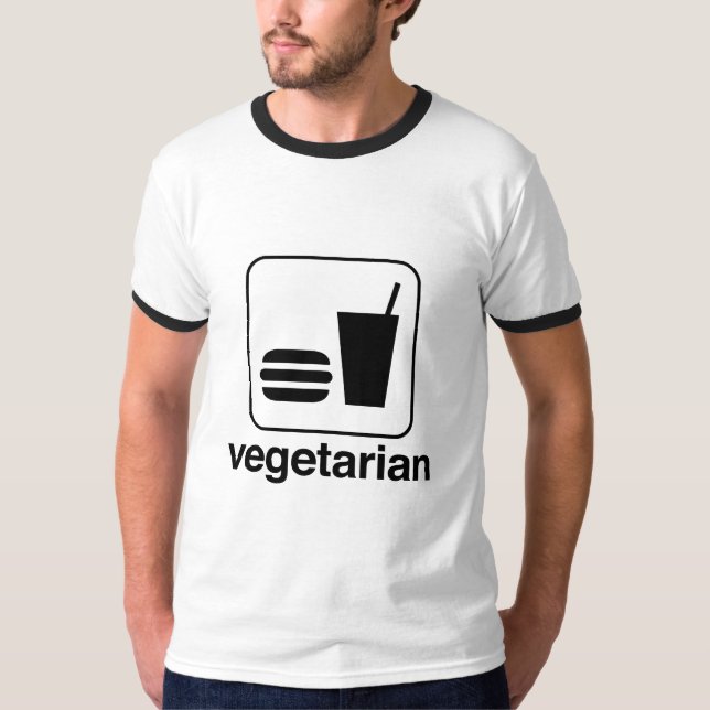 Vegetarische Nahrung T-Shirt (Vorderseite)