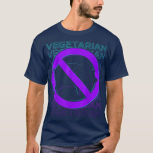 Vegetarische Vegane Veganismus Retro T-Shirt