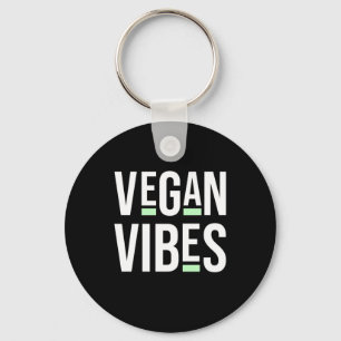 Vegetarische Vegane Vibes Schlüsselanhänger