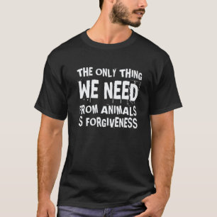 Vegetarischer Veganer Lebensstil Veganismus Tierre T-Shirt