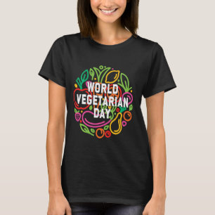 Vegetarischer Welttag Funny Vegetarian Animal T-Shirt