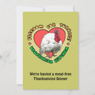 Vegetarisches Abendessen Einladung