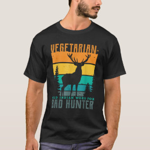 Vegetarisches altes indisches Wort für schlechte J T-Shirt