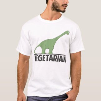 Vegetarisches Dinosaurier-Witz-Shirt T-Shirt