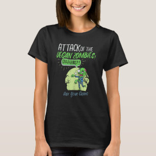 Vegetarisches Fleisch ist für Zombies - Werde Vega T-Shirt