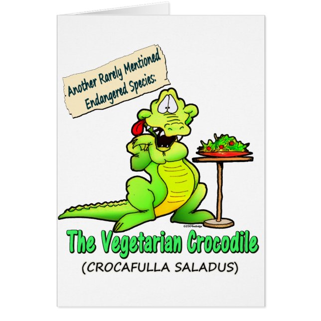 VEGETARISCHES KROKODIL (Vorne)