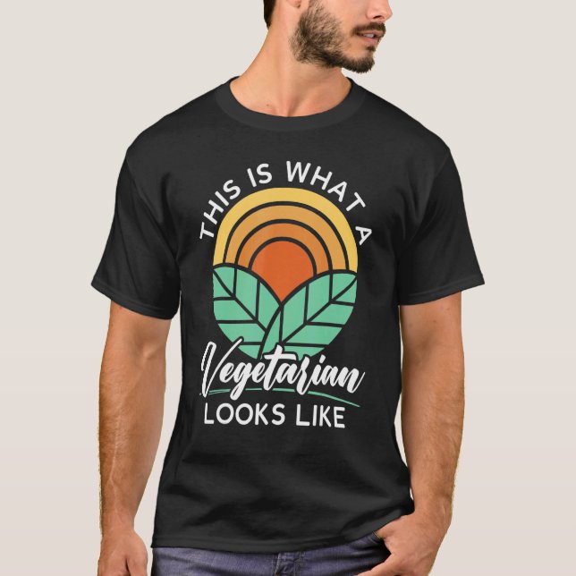 Vegetarismus Pflanze Vegetarisch T-Shirt (Vorderseite)