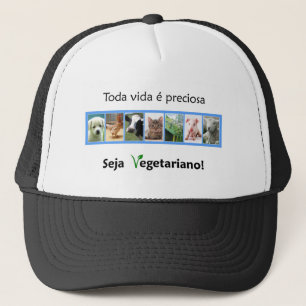 Vegetarismus Truckerkappe