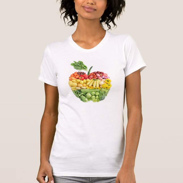 Veggie Apple T-Shirt (Vorderseite)