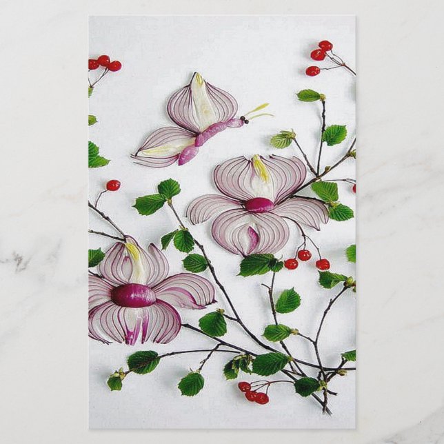 Veggie Art Briefpapier (Vorderseite)