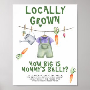 Veggie-Baby - Wie groß ist Mamas Bauch Spiel Poster