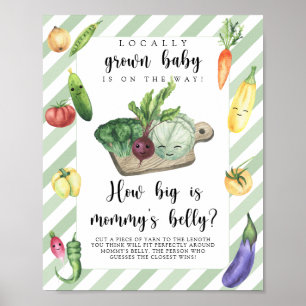 Veggie Baby - Wie groß ist Mamas Bauch Spiel Poster