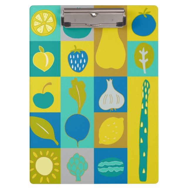Veggie blockiert I Klemmbrett (Vorderseite)