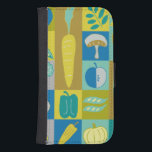 Veggie blockiert II Galaxy S4 Geldbeutel Hülle<br><div class="desc">Zuhause Décor</div>