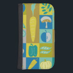 Veggie blockiert II Galaxy S4 Geldbeutel Hülle<br><div class="desc">Zuhause Décor</div>
