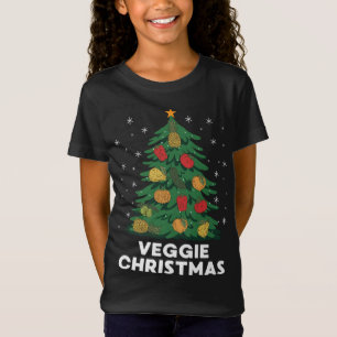 Veggie Christmas Funny Fruchtsaft Weihnachtsbaum X T-Shirt