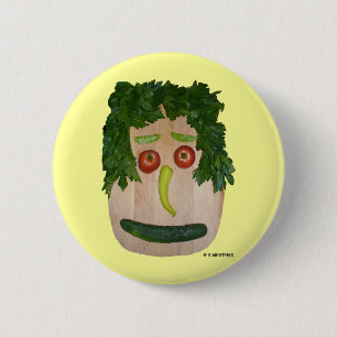 Veggie Face Button