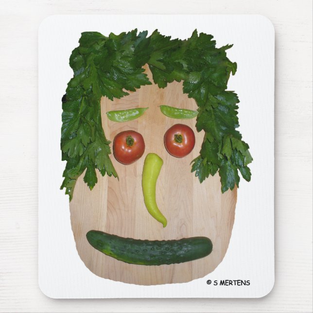 Veggie Face Mousepad (Vorne)