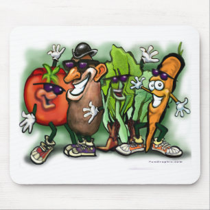 Veggie Gang Mousepad