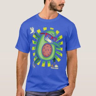 Veggie Gemüse Vegan Vegetarier Dabbing Avocado T-Shirt
