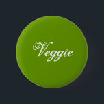 Veggie.Grün. Slogan. Button<br><div class="desc">Veggie Slogan in Green.</div>