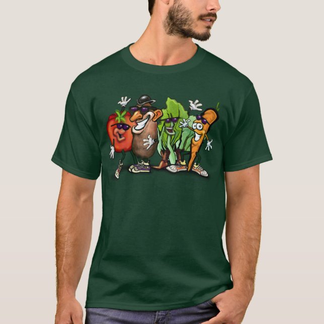 Veggie-Gruppe T-Shirt (Vorderseite)