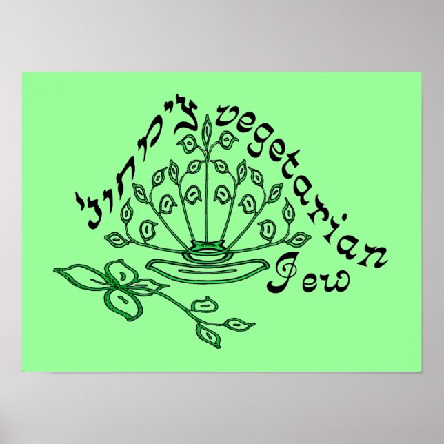 Veggie Jew Poster (Vorne)