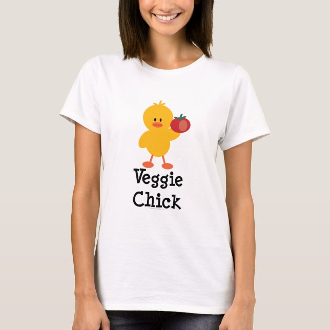 Veggie-Küken-T-Shirt T-Shirt (Vorderseite)
