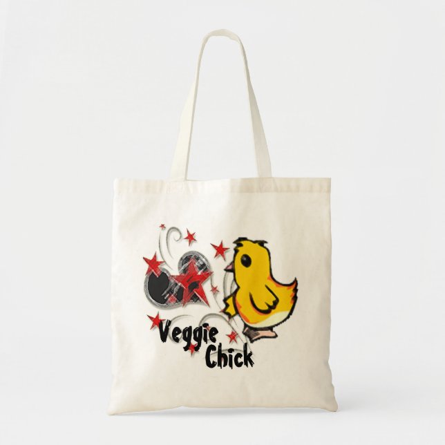 Veggie-Küken-Taschen-Tasche Tragetasche (Vorne)