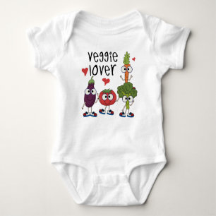 Veggie-Liebhaber Baby Strampler