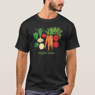 Veggie-Liebhaber-gemischtes Frischgemüse T-Shirt