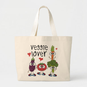 Veggie-Liebhaber Jumbo Stoffbeutel