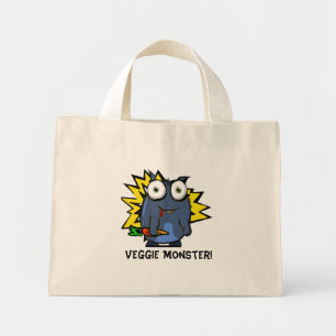 Veggie Monster Totasche Mini Stoffbeutel