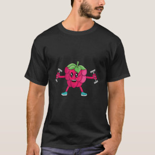 Veggie Power Raspberry Force Veganes Protein Vegan T-Shirt
