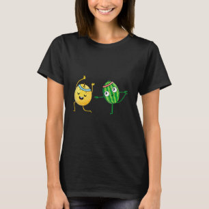 Veggie Power Wassermelonen Kraft Vegan Protein Veg T-Shirt