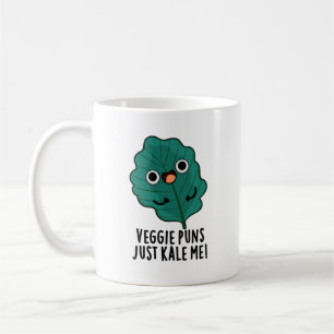 Veggie Puns Kale Me Funny Food Puff Kaffeetasse