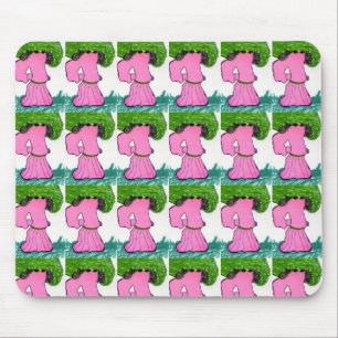 "Veggie Stroal Dance" geteerte Abstrakte Mousepad