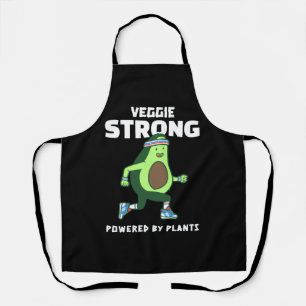 Veggie Strong, Powered by Pflanze Schürze