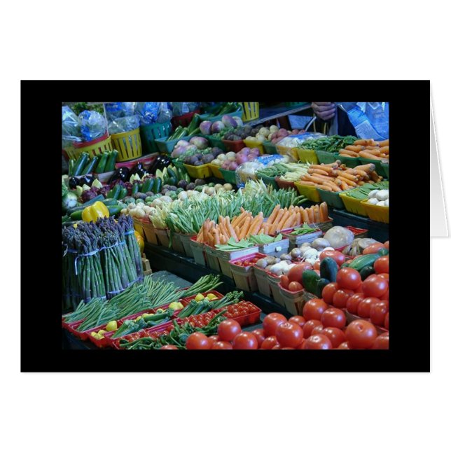 Veggies auf dem Atwater Market (Vorderseite (Horizontal))